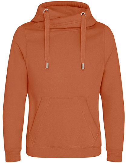 Cross neck hoodie online women's